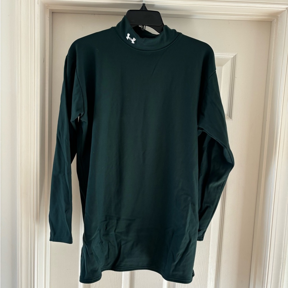 Under Armour Kids Dark Green Long Sleeve Youth XXXL